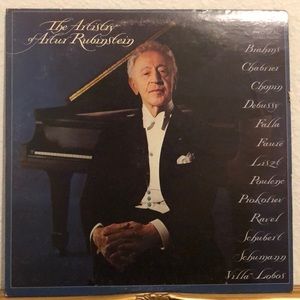 The Artistry of Artur Rubinstein Double Vinyl Lp Set